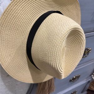 J. Crew Natural Straw Hat